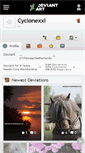 Mobile Screenshot of cyclonexxl.deviantart.com