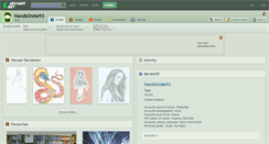 Desktop Screenshot of handsonme93.deviantart.com