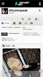 Mobile Screenshot of kitsunesqueak.deviantart.com