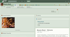 Desktop Screenshot of beauty-beast.deviantart.com