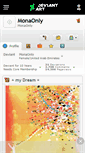 Mobile Screenshot of monaonly.deviantart.com