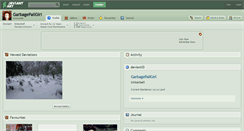 Desktop Screenshot of garbagepailgirl.deviantart.com