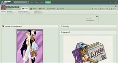 Desktop Screenshot of littlechestnut.deviantart.com