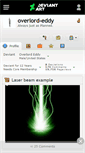 Mobile Screenshot of overlord-eddy.deviantart.com