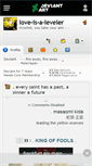 Mobile Screenshot of love-is-a-leveler.deviantart.com