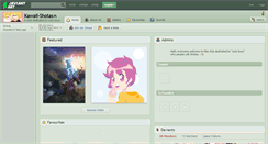 Desktop Screenshot of kawaii-shotas.deviantart.com