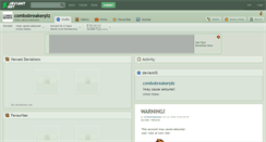 Desktop Screenshot of combobreakerplz.deviantart.com