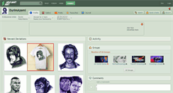 Desktop Screenshot of durimazemi.deviantart.com