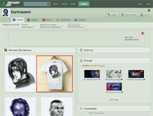 Tablet Screenshot of durimazemi.deviantart.com