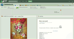 Desktop Screenshot of cutemusiclover.deviantart.com