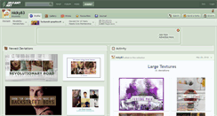 Desktop Screenshot of nicky83.deviantart.com