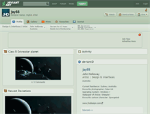 Tablet Screenshot of jay88.deviantart.com