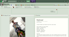 Desktop Screenshot of mikejenks.deviantart.com