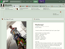 Tablet Screenshot of mikejenks.deviantart.com