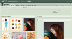 Desktop Screenshot of melanges.deviantart.com
