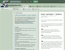 Tablet Screenshot of grayfullbusterclub.deviantart.com