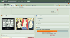 Desktop Screenshot of colorslive.deviantart.com