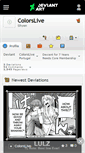 Mobile Screenshot of colorslive.deviantart.com