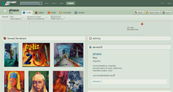 Desktop Screenshot of picasus.deviantart.com