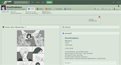 Desktop Screenshot of lilrockfreekshow.deviantart.com