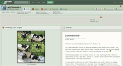 Desktop Screenshot of ladytemeraire.deviantart.com