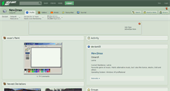 Desktop Screenshot of new2max.deviantart.com