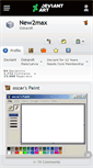 Mobile Screenshot of new2max.deviantart.com
