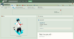 Desktop Screenshot of inputerror.deviantart.com