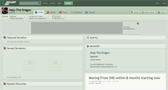 Desktop Screenshot of majy-the-dragon.deviantart.com