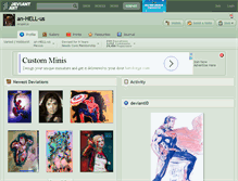 Tablet Screenshot of an-hell-us.deviantart.com