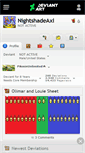 Mobile Screenshot of nightshadeaxl.deviantart.com