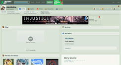 Desktop Screenshot of alexikaine.deviantart.com