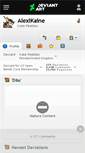 Mobile Screenshot of alexikaine.deviantart.com