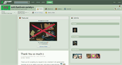 Desktop Screenshot of anti-dungwen-society.deviantart.com