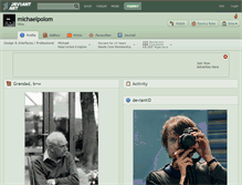 Tablet Screenshot of michaelpolom.deviantart.com