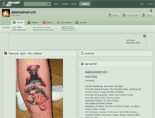 Tablet Screenshot of dalemeinerccm.deviantart.com