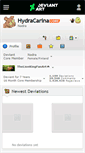 Mobile Screenshot of hydracarina.deviantart.com
