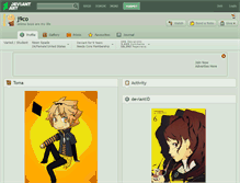 Tablet Screenshot of j9co.deviantart.com