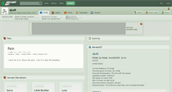 Desktop Screenshot of 4649.deviantart.com
