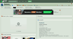 Desktop Screenshot of kitaneeko.deviantart.com
