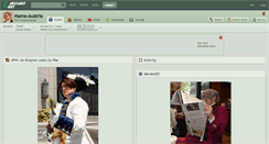 Desktop Screenshot of mama-austria.deviantart.com