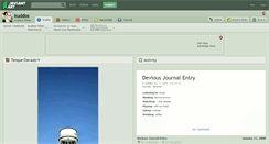 Desktop Screenshot of kuddos.deviantart.com