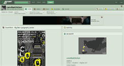 Desktop Screenshot of cannibalchicken.deviantart.com