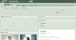 Desktop Screenshot of hajr-stock.deviantart.com