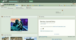 Desktop Screenshot of eternity-ghost-girl.deviantart.com