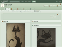 Tablet Screenshot of podwojned.deviantart.com