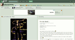 Desktop Screenshot of abby-mccartney.deviantart.com