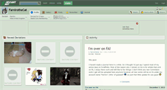 Desktop Screenshot of farnirothecat.deviantart.com
