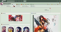 Desktop Screenshot of naomilovechan.deviantart.com