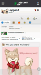 Mobile Screenshot of loppan1.deviantart.com